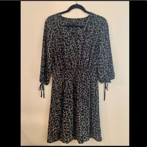 RW& Co Cat Wrap Dress